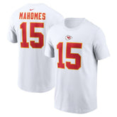 Patrick Mahomes Kansas City Chiefs Player Name & Number T-Shirt White | Nike for Sale