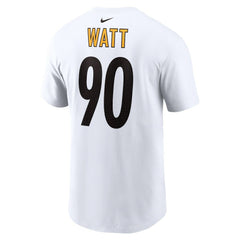 T.J. Watt Pittsburgh Steelers Player Name & Number T-Shirt White | Nike for Sale