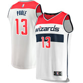 Jordan Poole Washington Wizards Youth Fast Break Player Jersey Association Edition White - NBA