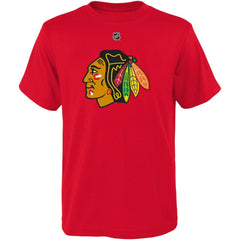 Connor Bedard Chicago Blackhawks Preschool Authentic Stack Name & Number T-Shirt - Red - NHL