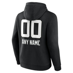 Jacksonville Jaguars Personalized Name & Number Team Wordmark Pullover Hoodie Black | NFL