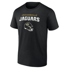 Jacksonville Jaguars Personalized Name & Number Team Wordmark T-Shirt Black | NFL