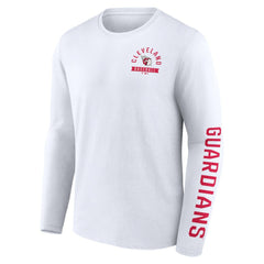 Cleveland Guardians Fanatics Press Box Long Sleeve T-Shirt - MLB