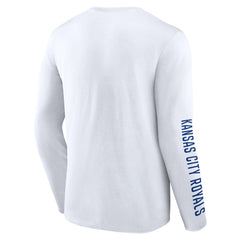 Kansas City Royals Fanatics Press Box Long Sleeve T-Shirt - MLB