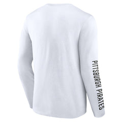 Pittsburgh Pirates Fanatics Press Box Long Sleeve T-Shirt - MLB