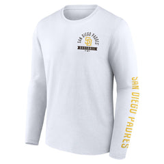 San Diego Padres Fanatics Press Box Long Sleeve T-Shirt - MLB
