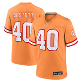 Mike Alstott Tampa Bay Buccaneers Throwback Game Jersey Orange | Nike for Sale