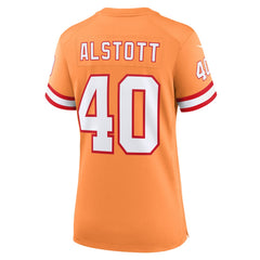 Mike Alstott Tampa Bay Buccaneers Women's Throwback Game Jersey Orange | Nike for Sale