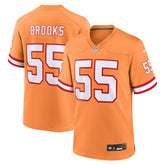 Derrick Brooks Tampa Bay Buccaneers Throwback Game Jersey Orange | Nike for Sale