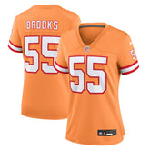 Derrick Brooks Tampa Bay Buccaneers Women's Throwback Game Jersey Orange | Nike for Sale