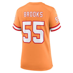 Derrick Brooks Tampa Bay Buccaneers Women's Throwback Game Jersey Orange | Nike for Sale