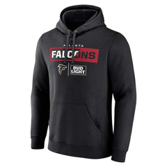 Atlanta Falcons NFL x Bud Light Pullover Hoodie Black | NFL