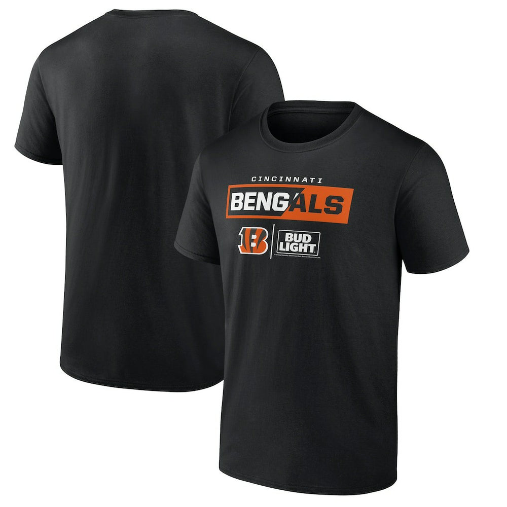 Cincinnati Bengals NFL x Bud Light T-Shirt Black | NFL