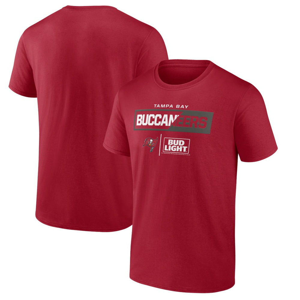 Tampa Bay Buccaneers NFL x Bud Light T-Shirt Red | NFL