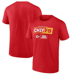 Kansas City Chiefs NFL x Bud Light T-Shirt Red | NFL