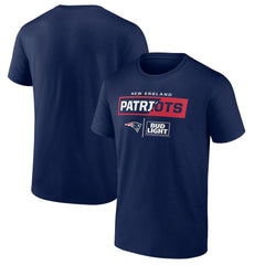 New England Patriots NFL x Bud Light T-Shirt Navy | NFL
