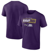 Baltimore Ravens NFL x Bud Light T-Shirt Purple | NFL
