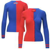 Buffalo Bills STAUD Women's Cargo Sweater Red/Royal | NFL