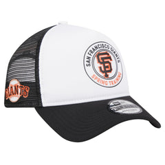 San Francisco Giants New Era Spring Training Circle Foam A-Frame 9FORTY Trucker Adjustable Hat - MLB