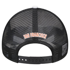 San Francisco Giants New Era Spring Training Circle Foam A-Frame 9FORTY Trucker Adjustable Hat - MLB
