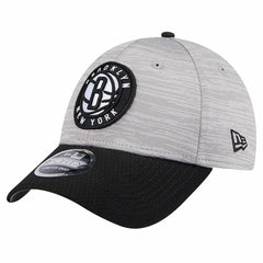 Brooklyn Nets Active Digi-Tech Two-Tone 9FORTY Adjustable Hat Heather Gray/Black - NBA