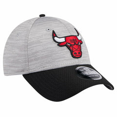 Chicago Bulls Active Digi-Tech Two-Tone 9FORTY Adjustable Hat Heather Gray/Black - NBA