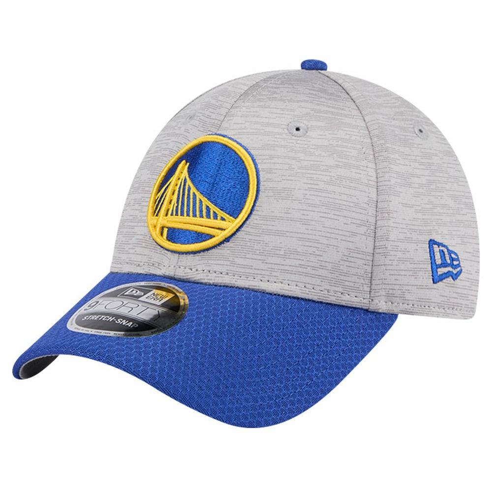 Golden State Warriors Active Digi-Tech Two-Tone 9FORTY Adjustable Hat Heather Gray/Royal - NBA