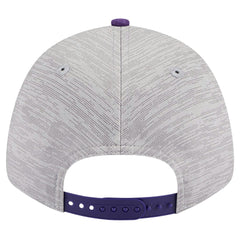 Los Angeles Lakers Active Digi-Tech Two-Tone 9FORTY Adjustable Hat Heather Gray/Purple - NBA