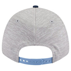 Memphis Grizzlies Active Digi-Tech Two-Tone 9FORTY Adjustable Hat Heather Gray/Navy - NBA