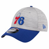 Philadelphia 76ers Active Digi-Tech Two-Tone 9FORTY Adjustable Hat Heather Gray/Royal - NBA