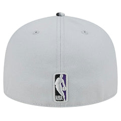 Sacramento Kings Active Color Camo Visor 59FIFTY Fitted Hat Gray - NBA