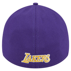 Los Angeles Lakers Two-Tone 39THIRTY Flex Hat Heather Gray/Purple - NBA