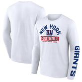 New York Giants Long Sleeve T-Shirt White | Fanatics