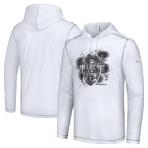 Las Vegas Raiders Graffiti Touchdown Pullover Hoodie White | Tommy Bahama