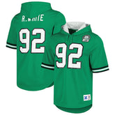 Reggie White Philadelphia Eagles Retired Player Name & Number Mesh Hoodie T-Shirt Kelly Green | Mitchell & Ness