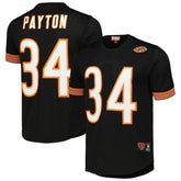 Walter Payton Chicago Bears Retired Player Name & Number Mesh Top Black | Mitchell & Ness