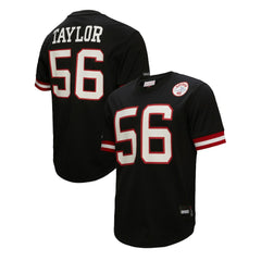 Lawrence Taylor New York Giants Retired Player Name & Number Mesh Top Black | Mitchell & Ness