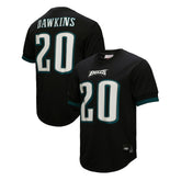 Brian Dawkins Philadelphia Eagles Retired Player Name & Number Mesh Top Black | Mitchell & Ness