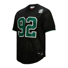 Reggie White Philadelphia Eagles Retired Player Name & Number Mesh Top Black | Mitchell & Ness