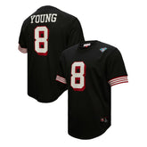 Steve Young San Francisco 49ers Retired Player Name & Number Mesh Top Black | Mitchell & Ness