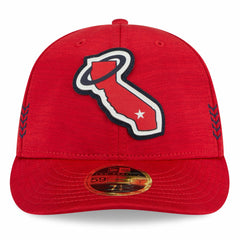 Los Angeles Angels New Era 2024 Clubhouse Low Profile 59FIFTY Fitted Hat - MLB