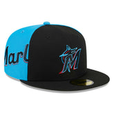 Miami Marlins New Era Gameday Sideswipe 59FIFTY Fitted Hat - MLB