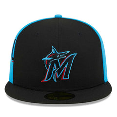 Miami Marlins New Era Gameday Sideswipe 59FIFTY Fitted Hat - MLB