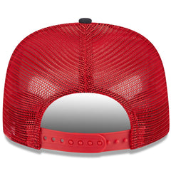 Los Angeles Angels New Era Team Foam Front A-Frame Trucker 9FIFTY Snapback Hat - MLB