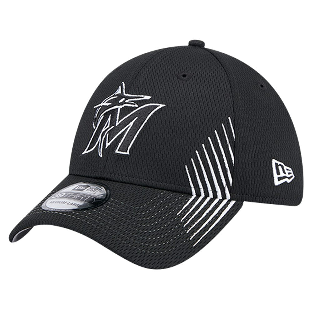 Miami Marlins New Era Active Dash Mark 39THIRTY Flex Hat - MLB