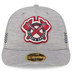 Atlanta Braves New Era 2024 Clubhouse Low Profile 59FIFTY Fitted Hat - MLB