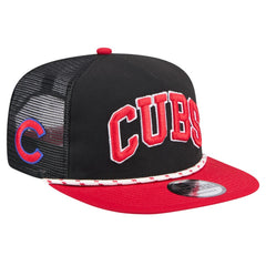 Chicago Cubs New Era Throwback Meshback Golfer Hat - MLB
