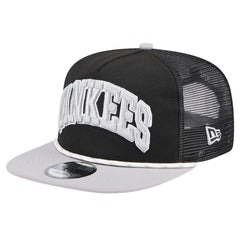 New York Yankees New Era Throwback Meshback Golfer Hat - MLB