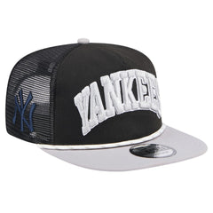 New York Yankees New Era Throwback Meshback Golfer Hat - MLB