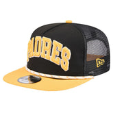 San Diego Padres New Era Throwback Meshback Golfer Hat - MLB